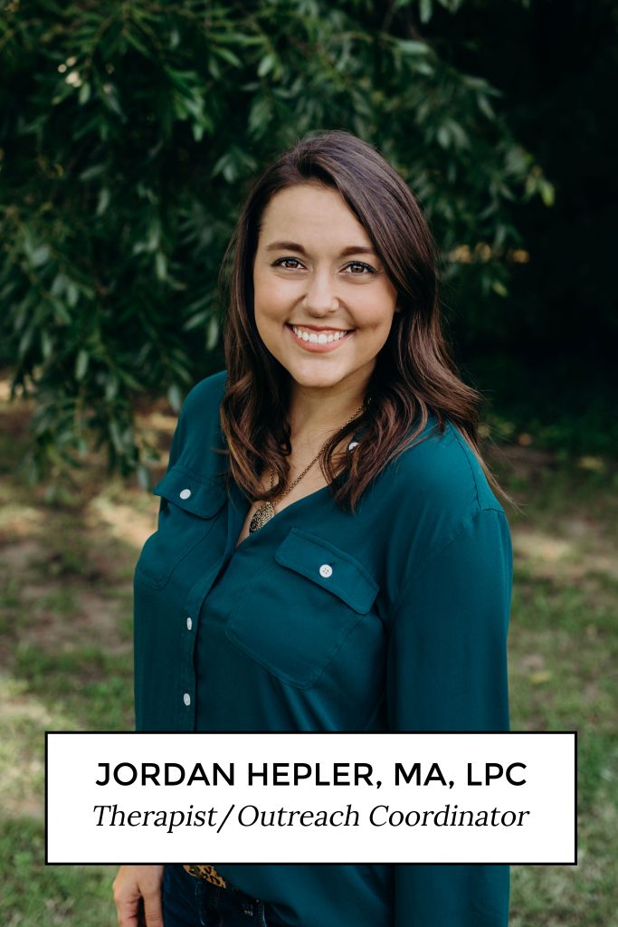Jordan Hepler, MA, LPC Therapist Coordinator